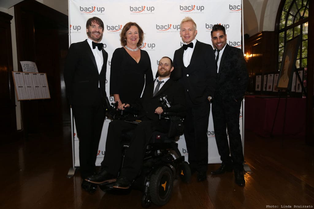 Our 2019 City Dinner committee at the Back Up ball