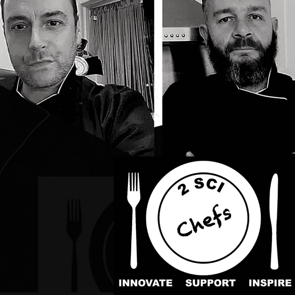 2 SCI Chefs Tony and Jon smiling