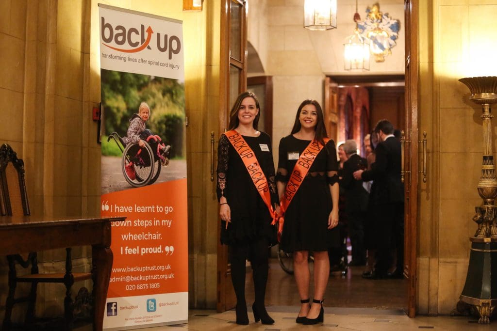 Back Up volunteers at a City Dinner event