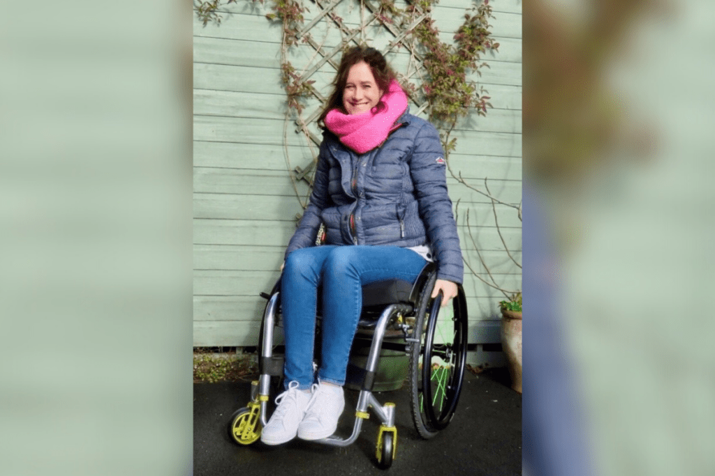 Emma, a wheelchair user. This spinal cord injury awareness day, learn how our app helped her