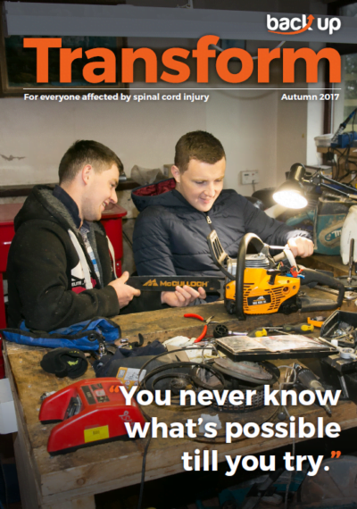 The front cover of our Autumn Transform issue