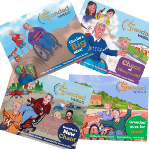 The Adventures of Grandad Wheels! 4 book set