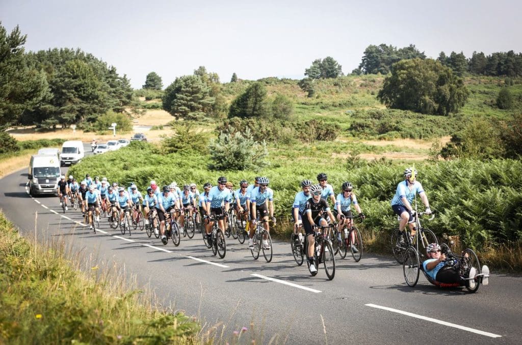 Cyclists take on London to Paris ride 2018