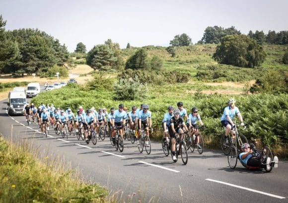 Cyclists take on London to Paris ride 2018