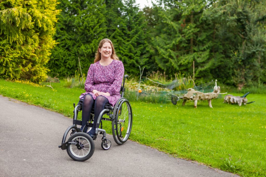 Sarah living life confidently after spinal cord injury