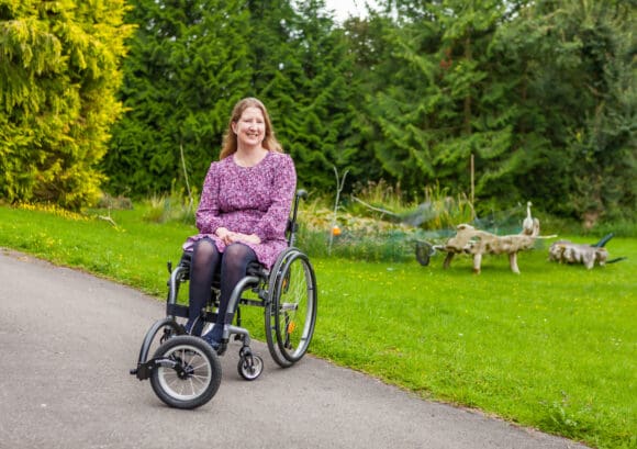 Sarah living life confidently after spinal cord injury