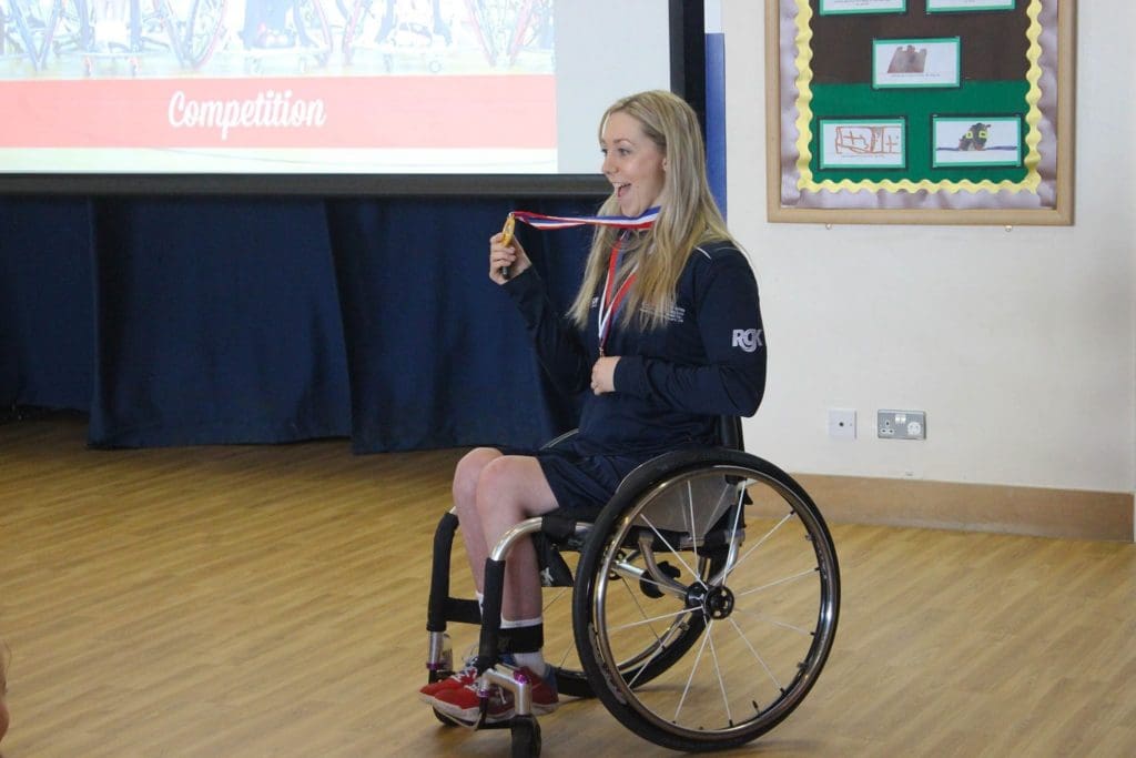 photo of Sophie at an event