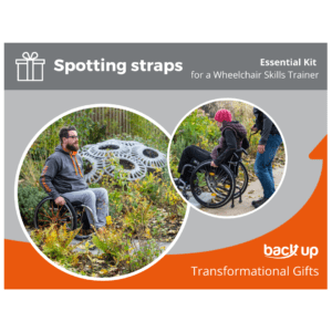 The gift of Skills for Independence - Spotting straps