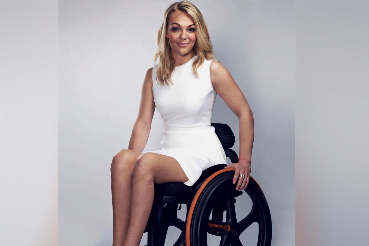 Heels for Wheels An interview with our patron Sophie Morgan photo pic