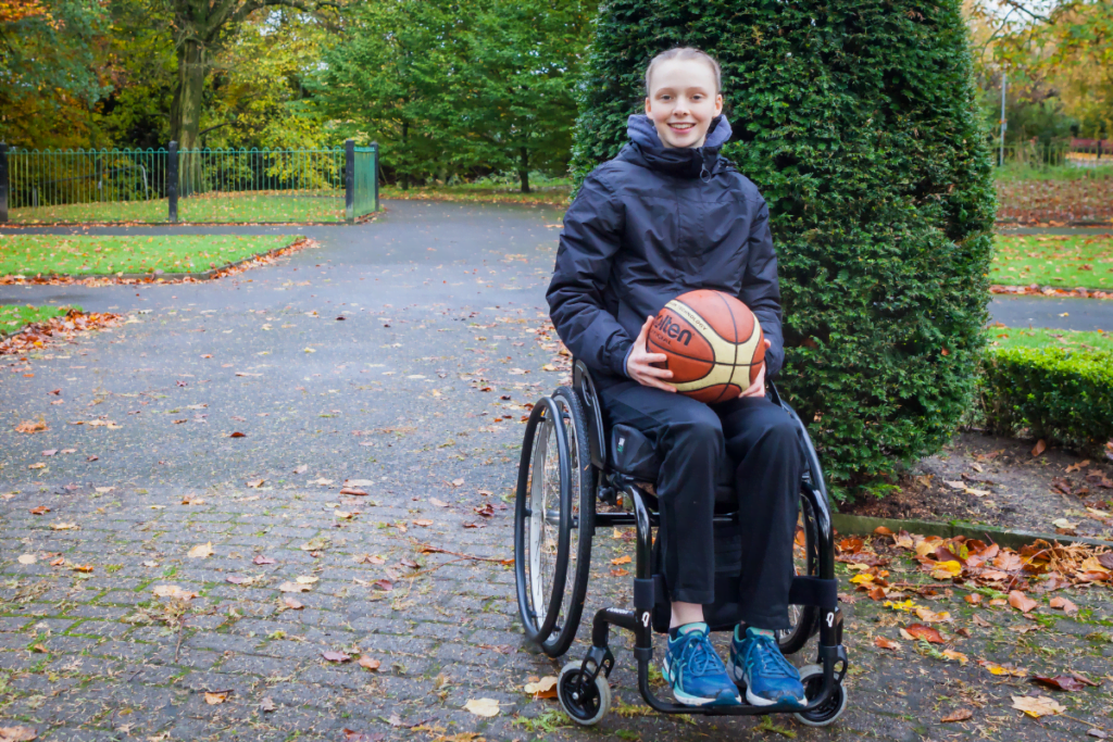 A young wheelchair user - the Back Up strategy is here to transform lives affected by spinal cord injury