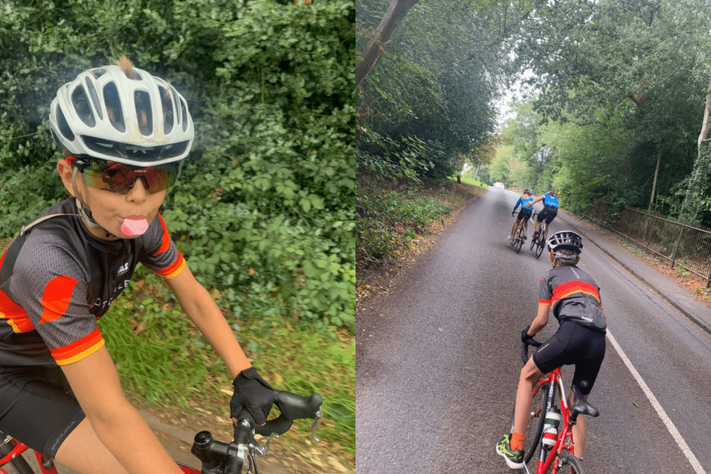 when taking on this family fundraising challenge, the kids cycled their longest ever distance