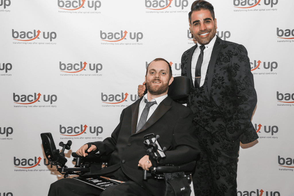 Dom at the 2019 Back Up City Dinner, where he was the guest speaker 