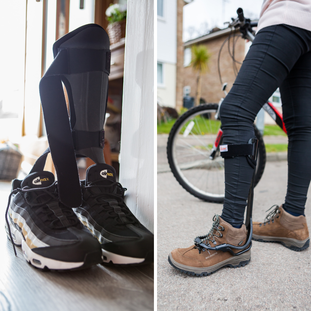 Jenny's Allard ToeOFF 2.0 and  Turbomed FS3000  - Orthopaedic footwear that helps her get around