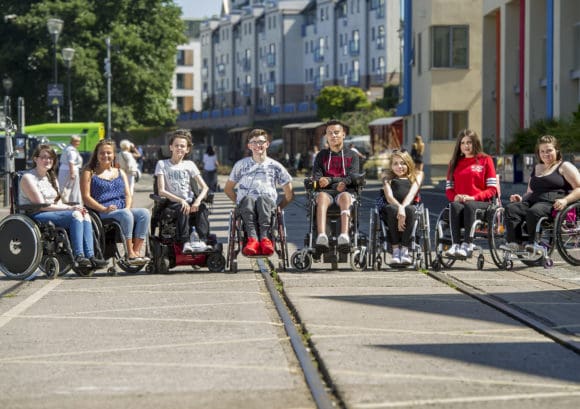 Group photo of participants on our Bristol Youth City Skills course