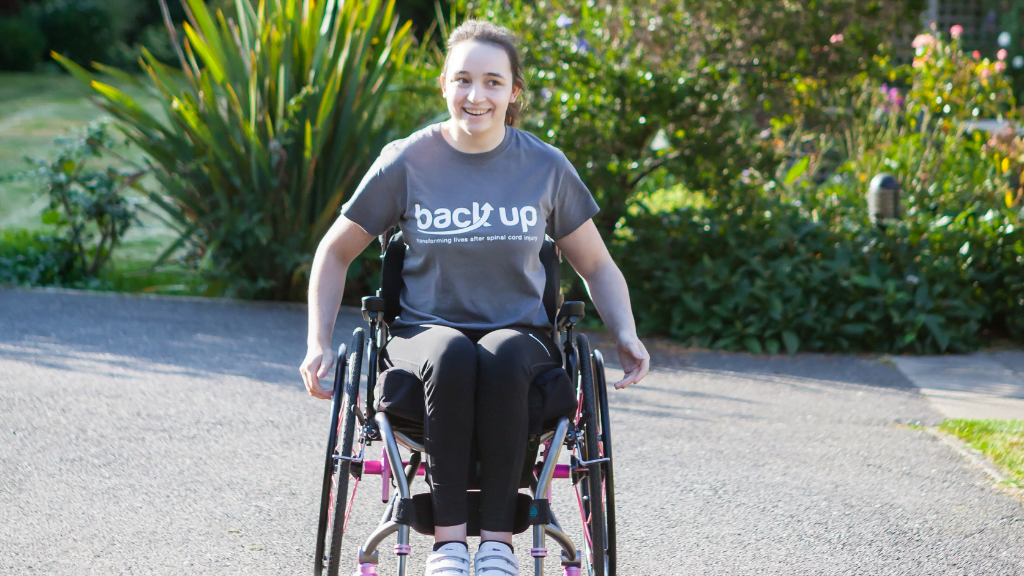 Ellis, who told us about what she learned about changing your outlook after spinal cord injury, using her wheelchair