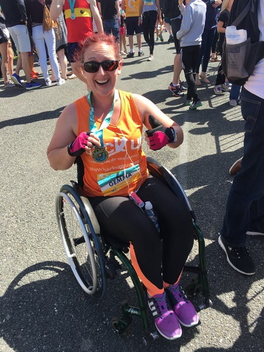 Gemma completes her 10k challenge