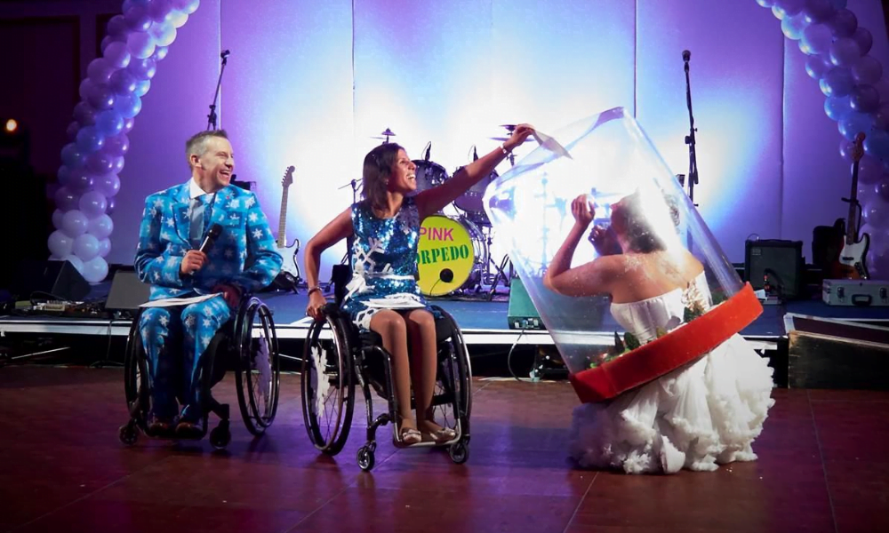 fancy dress at the 2016 Back Up Ball 