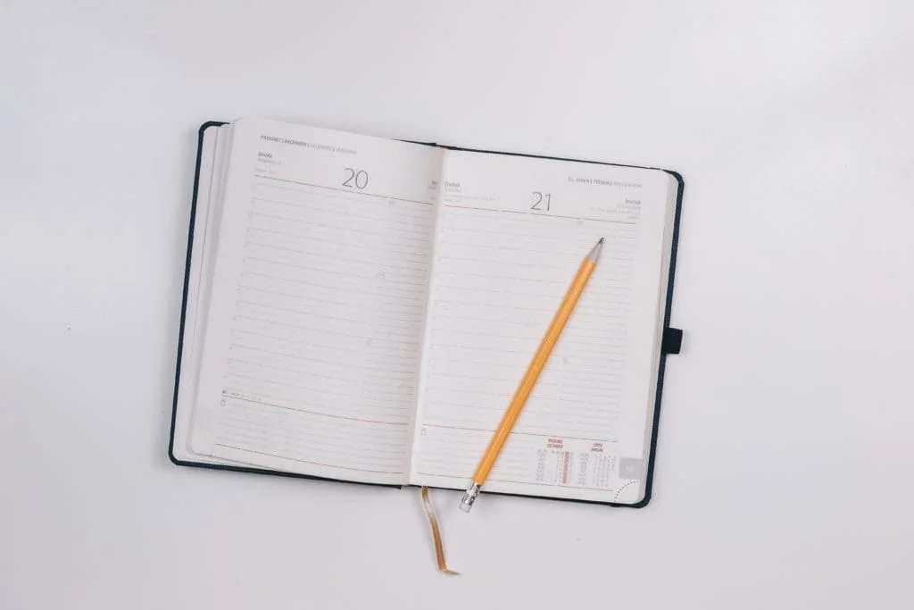 An image of a pain management diary